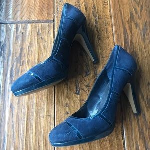 Franco Sarto L-Now, Navy, Size 7.5 US Women’s